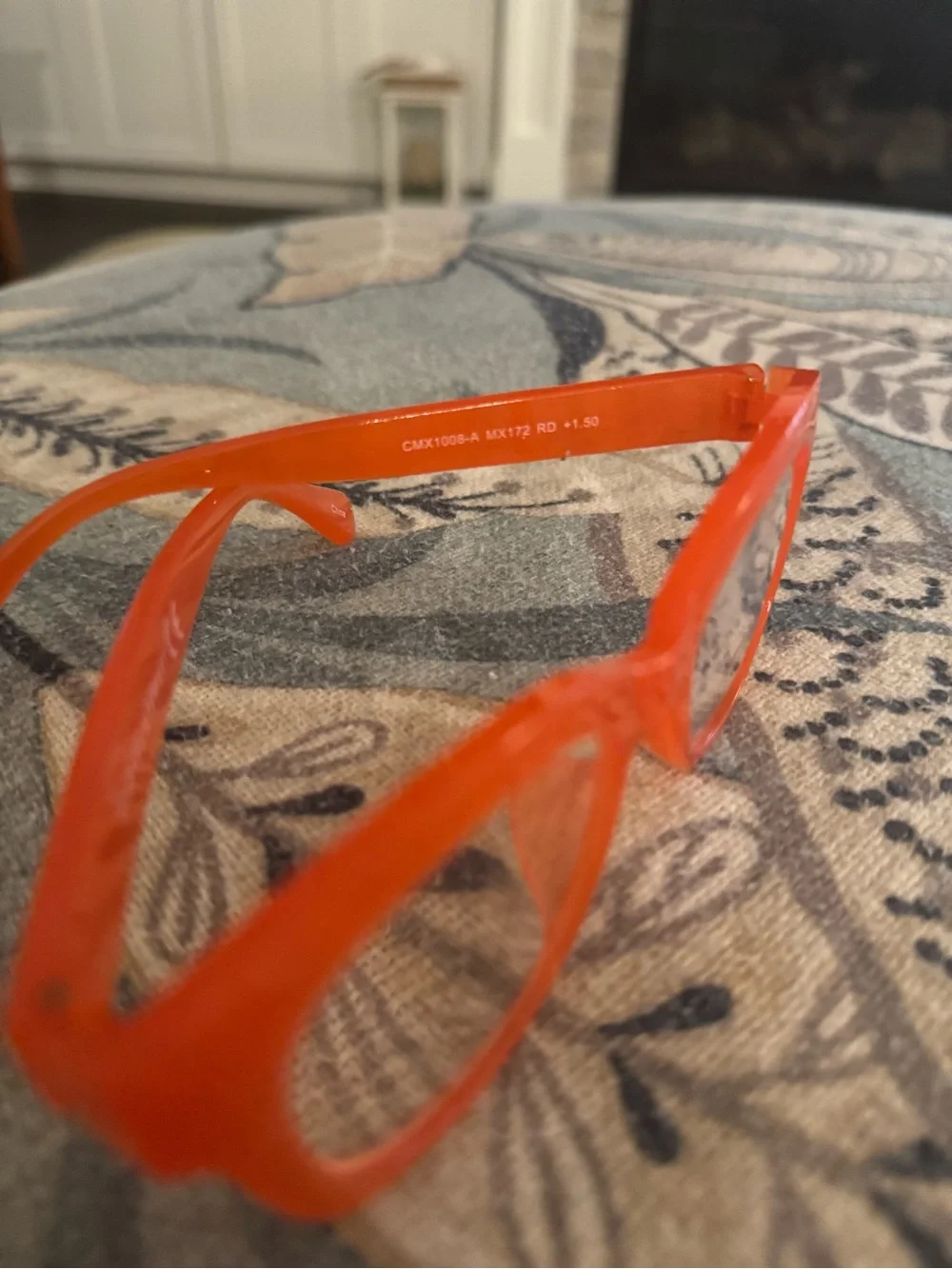 ❤️ Martha Stewart Premium Orange Reading Glasses +1.50